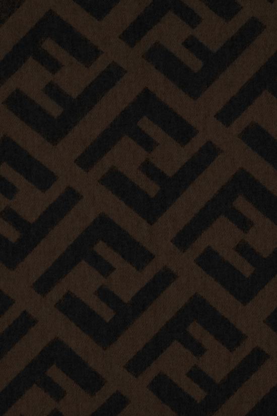 26SS 펜디 FF 캐시미어 스카프 FXT260A8RS F0QE1 TOBACCO - FENDI