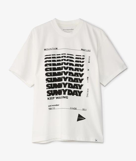  앤드원더 반팔 티셔츠 5745184097 030 WHITE DOM