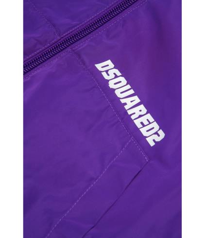 26SS [키즈] 디스퀘어드2 캐주얼 자켓 DQ3234 D0AGM DQ636 Purple - DSQUARED2