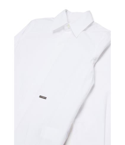 26SS [키즈] 디스퀘어드2 셔츠 DQ1177 D007D DQ100 White - DSQUARED2