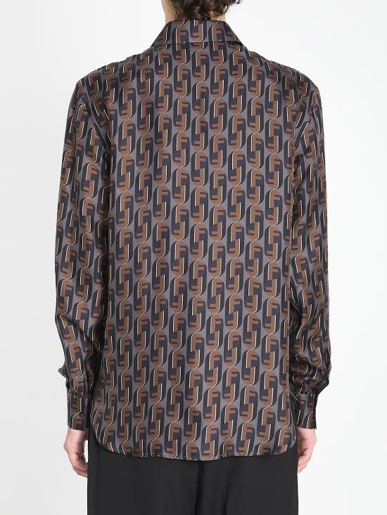 25FW 펜디 긴팔 셔츠 FS1319 BLUE - FENDI