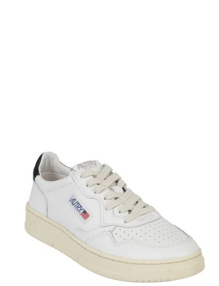  오트리 메달리스트 로우 스니커즈 AULW LL22WHITE BLACK - AUTRY