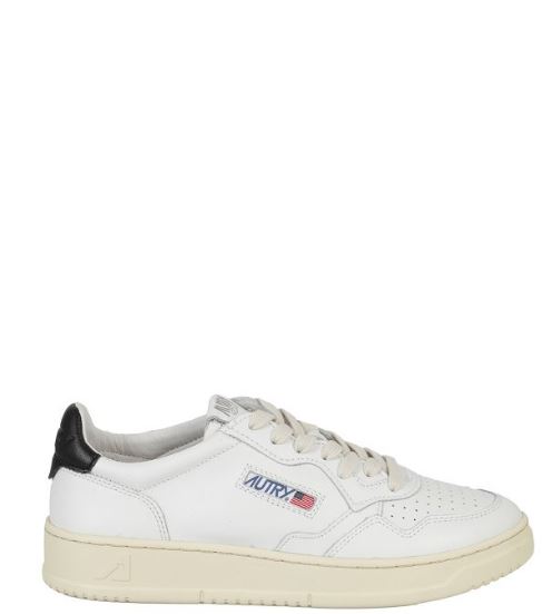  오트리 메달리스트 로우 스니커즈 AULW LL22WHITE BLACK