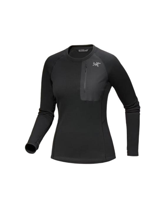  아크테릭스 델타 크루 우먼 ATPSW07711 BLACK DOM