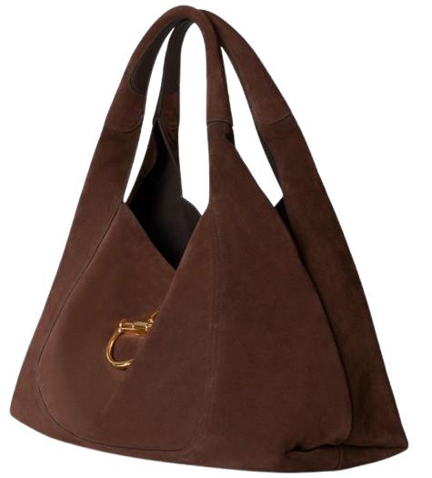 26SS 구찌 소프트빗 맥시 숄더백 837466 AAFLB2019 Chocolat - GUCCI