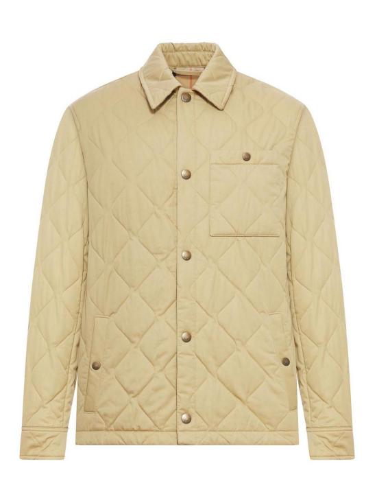 25FW 버버리 브라이튼 퀼팅 자켓 8110180 Beige
