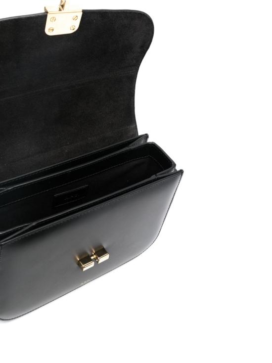 25FW 아페쎄 카프스킨 그레이스백 스몰 PXBMWF61413 LZZ Black - A.P.C.