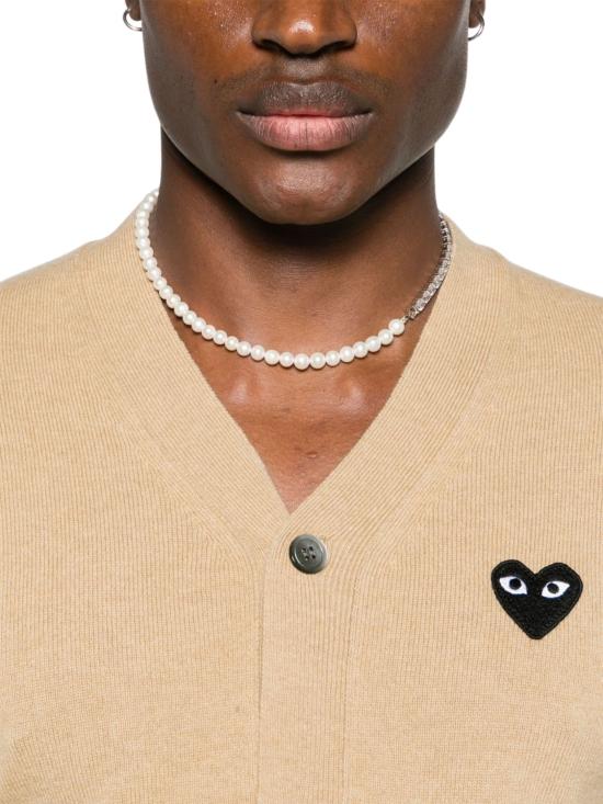 25FW 꼼데가르송 가디건 AXN024051 3LIGHTCAMEL Beige - COMME DES GARCONS