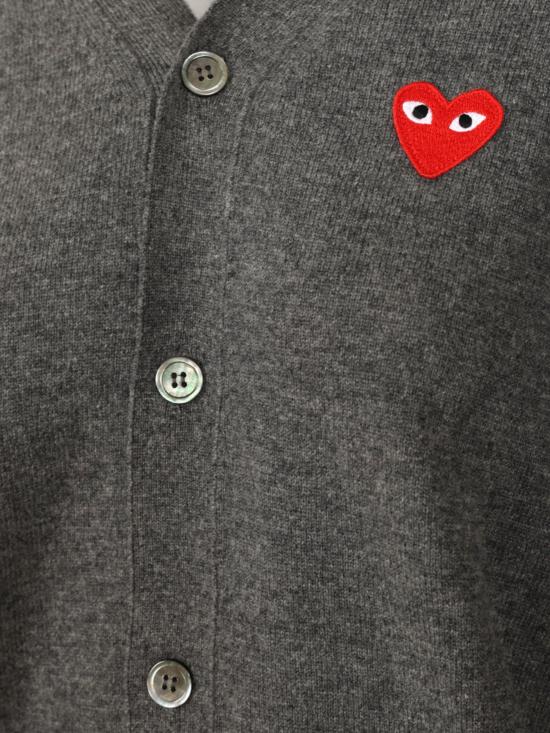 25FW 꼼데가르송 가디건 AXN008051 3GRAY Grey - COMME DES GARCONS