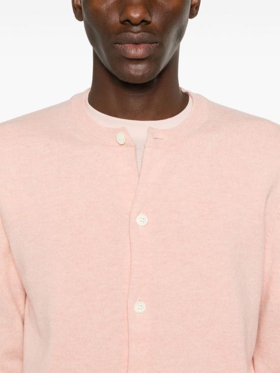 25FW 꼼데가르송 플레이 슬리브 스몰 하트 가디건 AXN091051 5LIGHTPINK Pink - COMME DES GARCONS