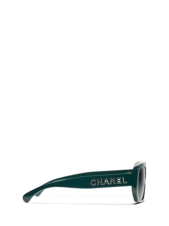 26FW 샤넬 선글라스 CH5556U 1459S4 GREEN VENDOME - CHANEL