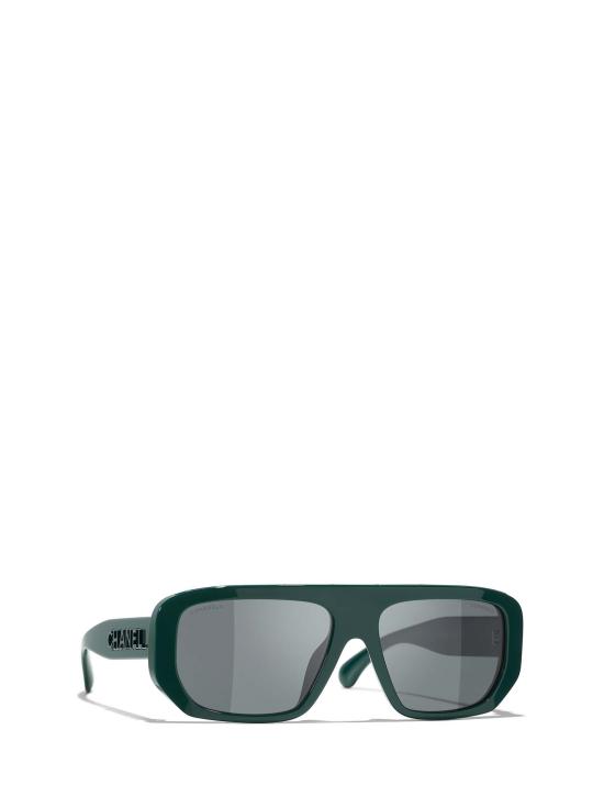 26FW 샤넬 선글라스 CH5556U 1459S4 GREEN VENDOME - CHANEL