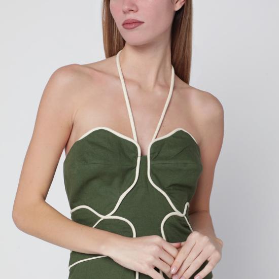 26SS 팜 리오 숏 원피스 344455LI Green - FARM RIO