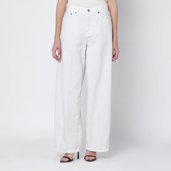 26SS 하이쿠레 데님 팬츠 HEW03296GF172PXDE White