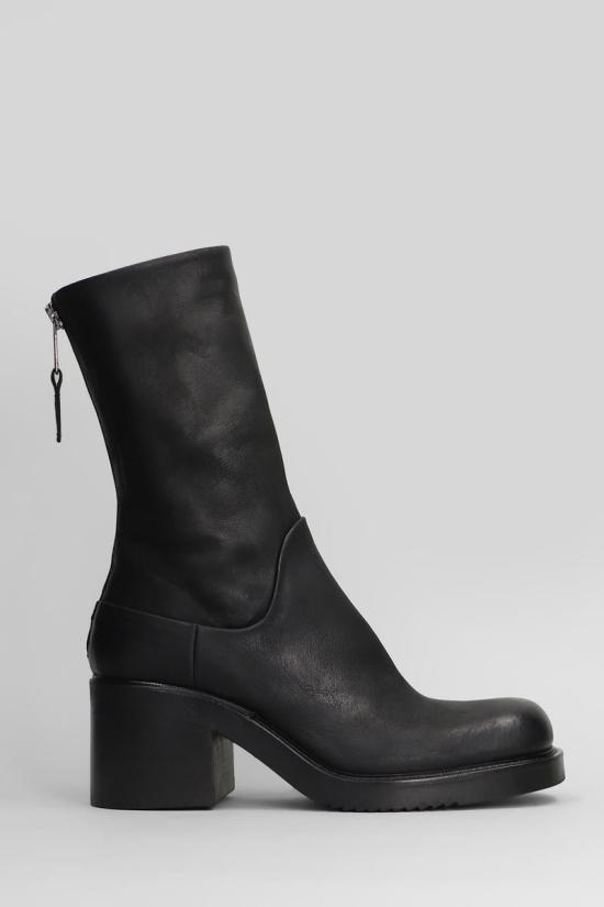 25FW 엘레나 이아치 뮬/슬리퍼 427533 E4056 Black