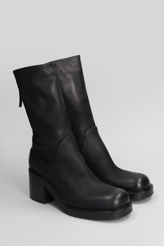 25FW 엘레나 이아치 뮬/슬리퍼 427533 E4056 Black - ELENA IACHI