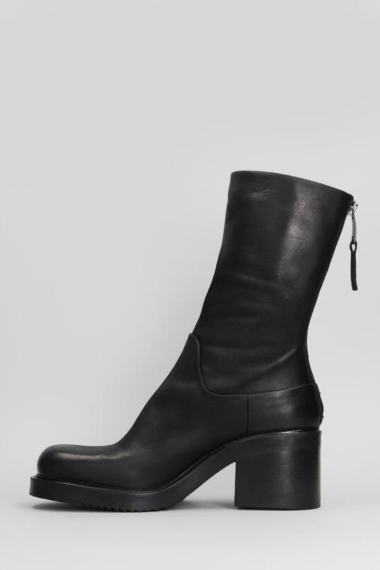 25FW 엘레나 이아치 뮬/슬리퍼 427533 E4056 Black - ELENA IACHI