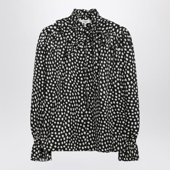 26SS 끌로에 블라우스 CH26SHT70300 Black