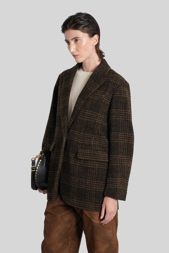 25FW 이자벨마랑에뚜왈 코트 424807 VE0522FB C3D02E BROWN - ISABEL MARANT ETOILE