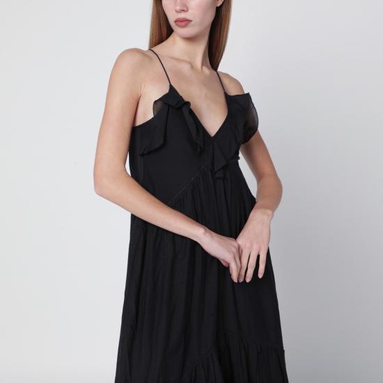 26SS 이자벨마랑에뚜왈 롱 원피스 RO1003FBB3J04E Black - ISABEL MARANT ETOILE