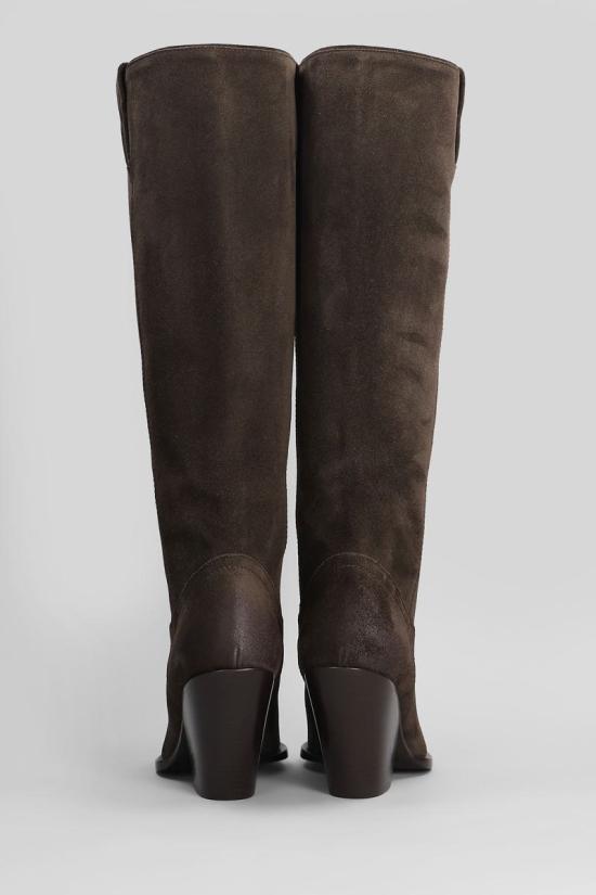 25FW 엘레나 이아치 뮬/슬리퍼 427520 E3998 BROWN - ELENA IACHI