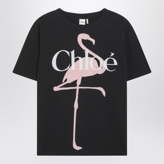 26SS 끌로에 반팔 티셔츠 CH26SJH08194 Black