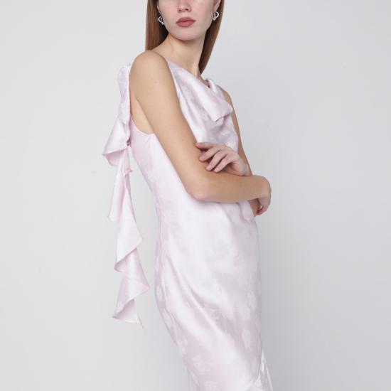 26SS 로테이트 바이 크리스텐슨 롱 원피스 1156791809PL Pink - ROTATE BY BIRGERCHRISTENSEN