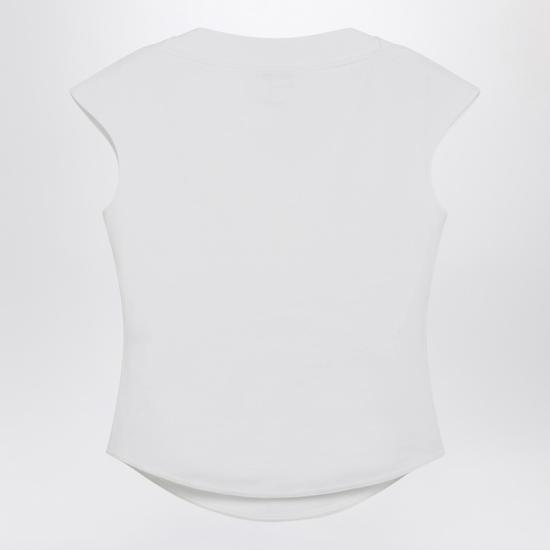 26SS 알라이아 반팔 티셔츠 AA9I0021J095CCO White - ALAIA