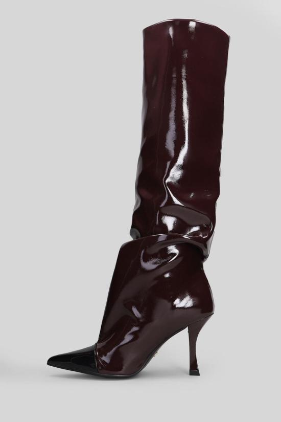 25FW 마크 엘리스 부츠 431014 GLC8608C 16 280 Red - MARC ELLIS