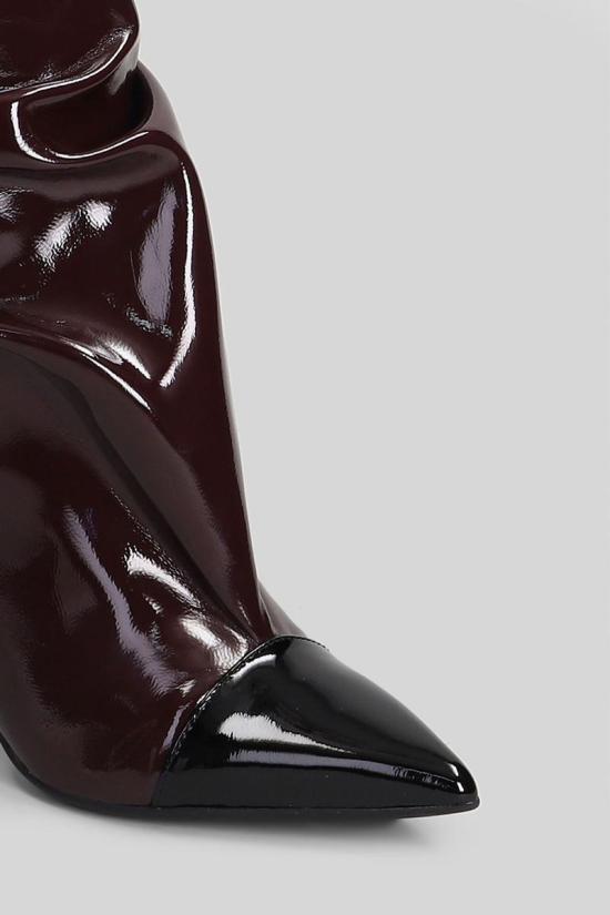 25FW 마크 엘리스 부츠 431014 GLC8608C 16 280 Red - MARC ELLIS