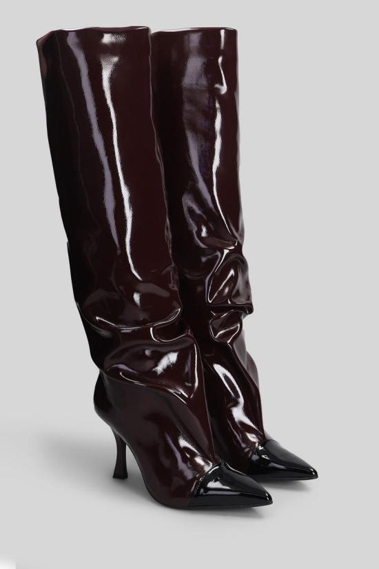 25FW 마크 엘리스 부츠 431014 GLC8608C 16 280 Red - MARC ELLIS