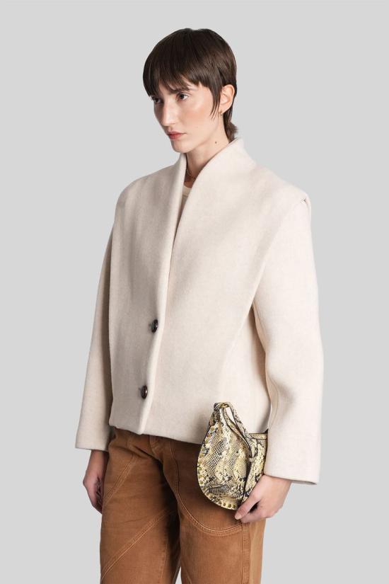 25FW 이자벨마랑 자켓 424777 MA0459FA B1D03I Beige - ISABEL MARANT