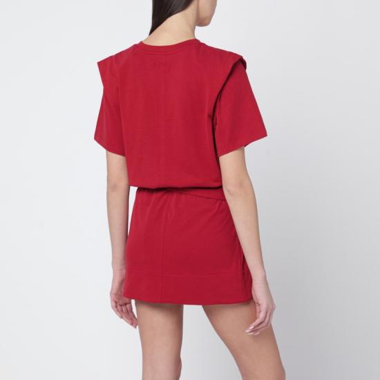 26SS 이자벨마랑 반팔 티셔츠 TS0041FAA1N41I Red - ISABEL MARANT