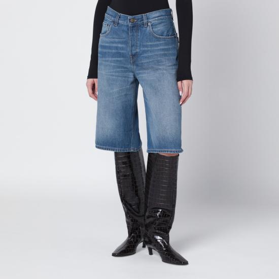 26SS 하이쿠레 숏팬츠 HEW03350DF106CO Blue