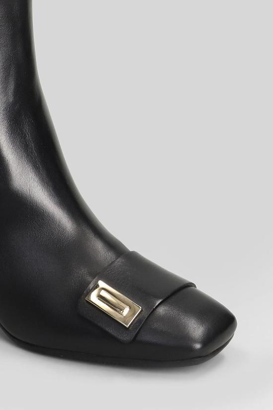 25FW 에바루나 뮬/슬리퍼 426990 6573 Black - EVALUNA