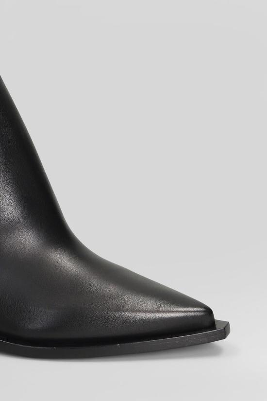 25FW 엘레나 이아치 뮬/슬리퍼 427528 E4078 Black - ELENA IACHI