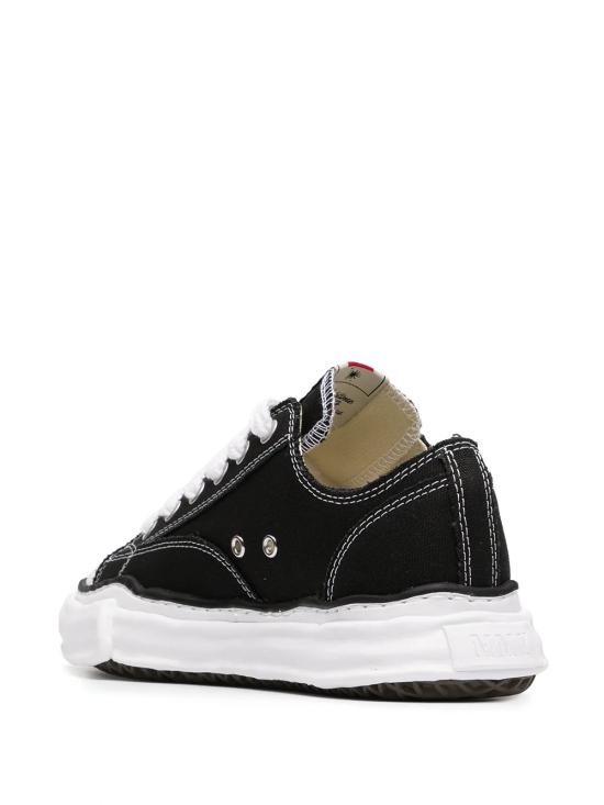 26SS 메종 미하라 야스히로 피터슨 OG 솔 캔버스 로우 A01FW702 BLACK Black - MAISON MIHARA YASUHIRO