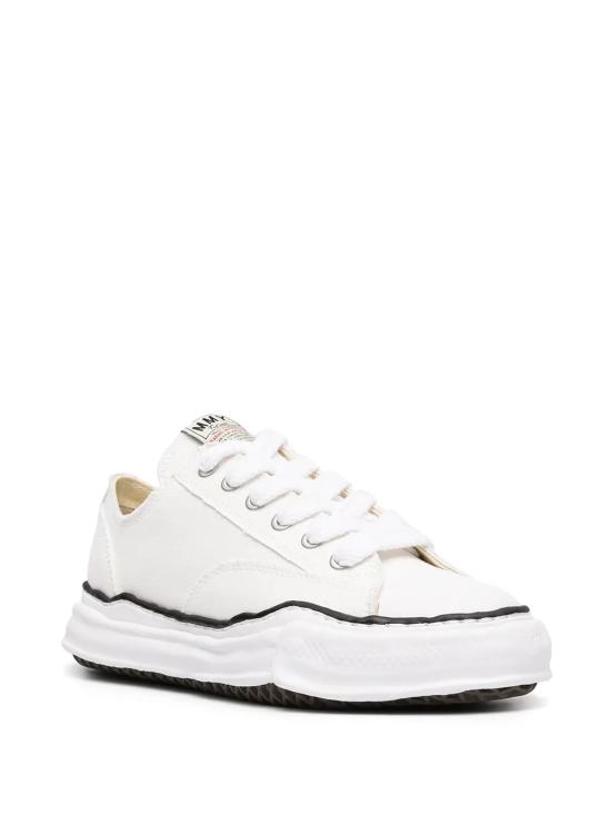 26SS 메종 미하라 야스히로 피터슨 OG 솔 캔버스 로우 A01FW702 WHITE White - MAISON MIHARA YASUHIRO