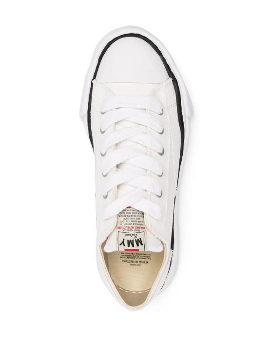 26SS 메종 미하라 야스히로 피터슨 OG 솔 캔버스 로우 A01FW702 WHITE White - MAISON MIHARA YASUHIRO