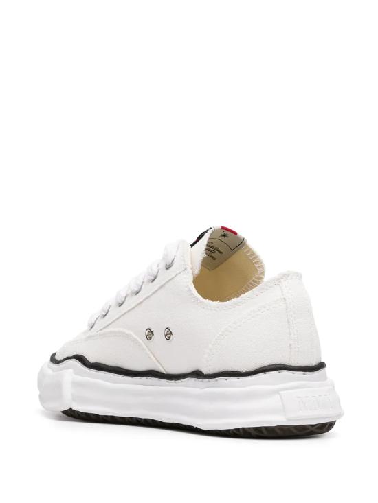 26SS 메종 미하라 야스히로 피터슨 OG 솔 캔버스 로우 A01FW702 WHITE White - MAISON MIHARA YASUHIRO