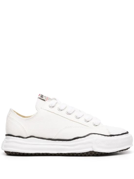 26SS 메종 미하라 야스히로 피터슨 OG 솔 캔버스 로우 A01FW702 WHITE White