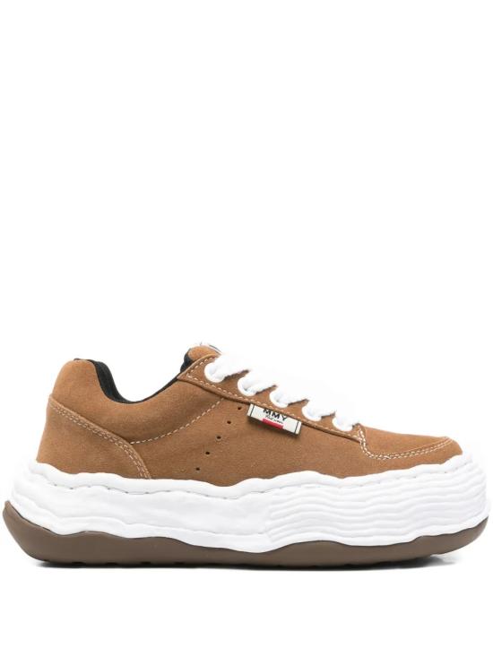 26SS 메종 미하라 야스히로 올리버 OG 솔 스웨이드 로우탑 스니커즈 A15FW702 BROWN Brown