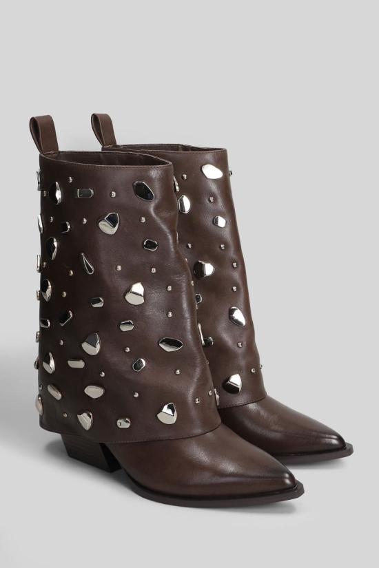 25FW 마크 엘리스 부츠 430988 GLC8555 8 5 BROWN - MARC ELLIS