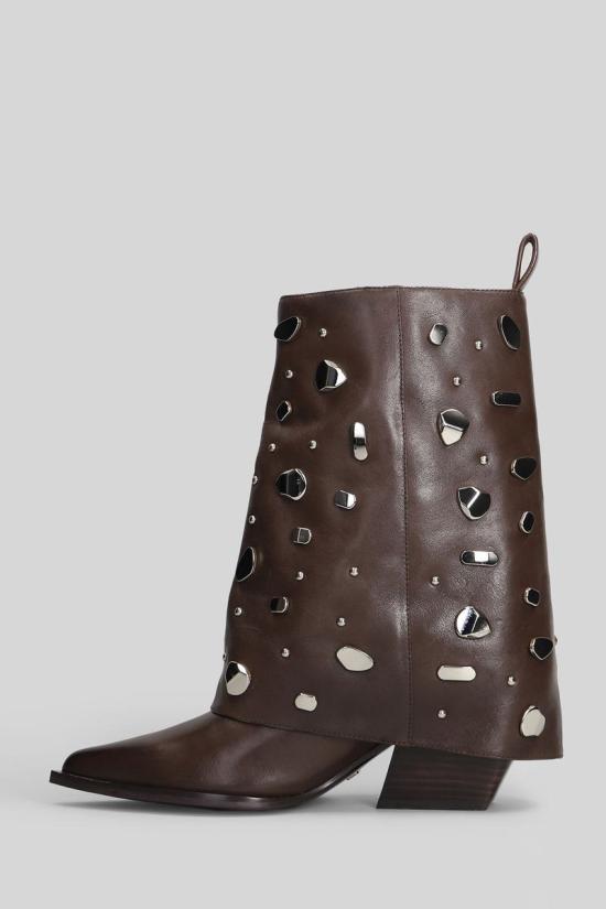 25FW 마크 엘리스 부츠 430988 GLC8555 8 5 BROWN - MARC ELLIS