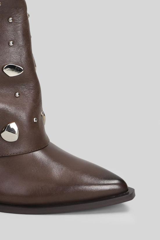 25FW 마크 엘리스 부츠 430988 GLC8555 8 5 BROWN - MARC ELLIS