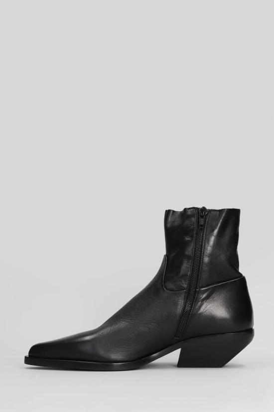 25FW 엘레나 이아치 뮬/슬리퍼 427523 E4519 Black - ELENA IACHI