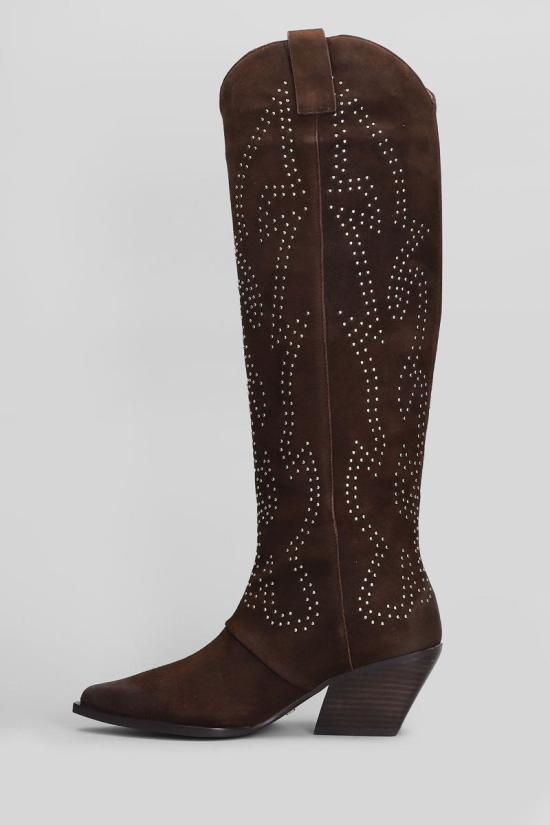 25FW 마크 엘리스 부츠 431024 GLC8555C 18 BROWN - MARC ELLIS