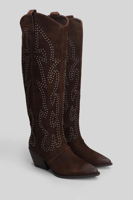 25FW 마크 엘리스 부츠 431024 GLC8555C 18 BROWN - MARC ELLIS