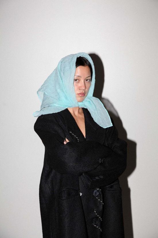  케이코 머플러/스카프 KK Co 버블 스카프 스카이 - KKCO