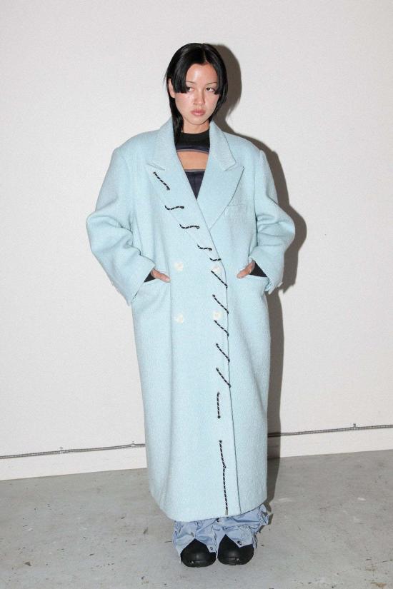  케이코 코트 KK Co 루프 코드 모스  스카이 - KKCO